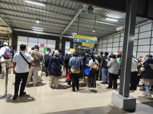 catatan kereta pulang